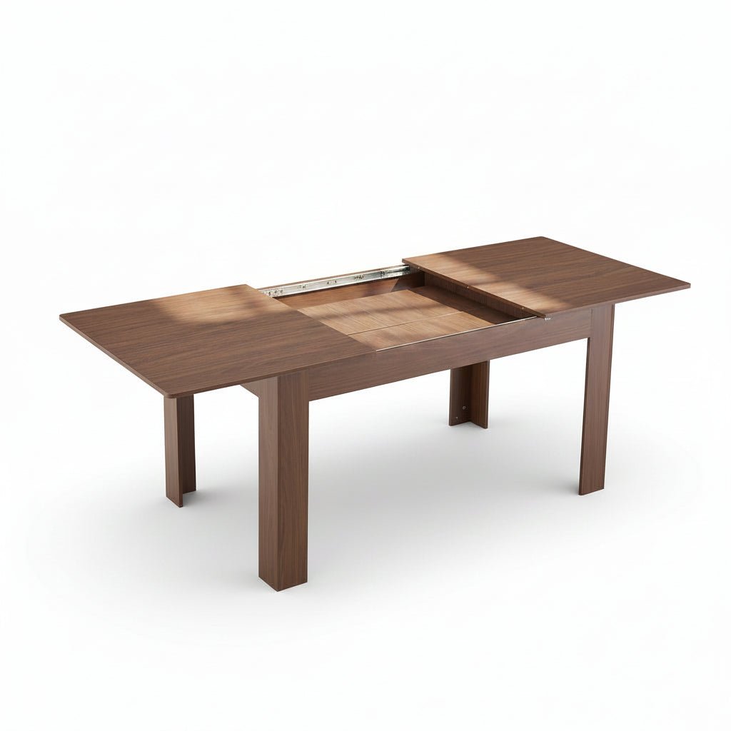 Vetra – Extendable 6–8 Seater Dining Table in Walnut 150-220*88.5cm
