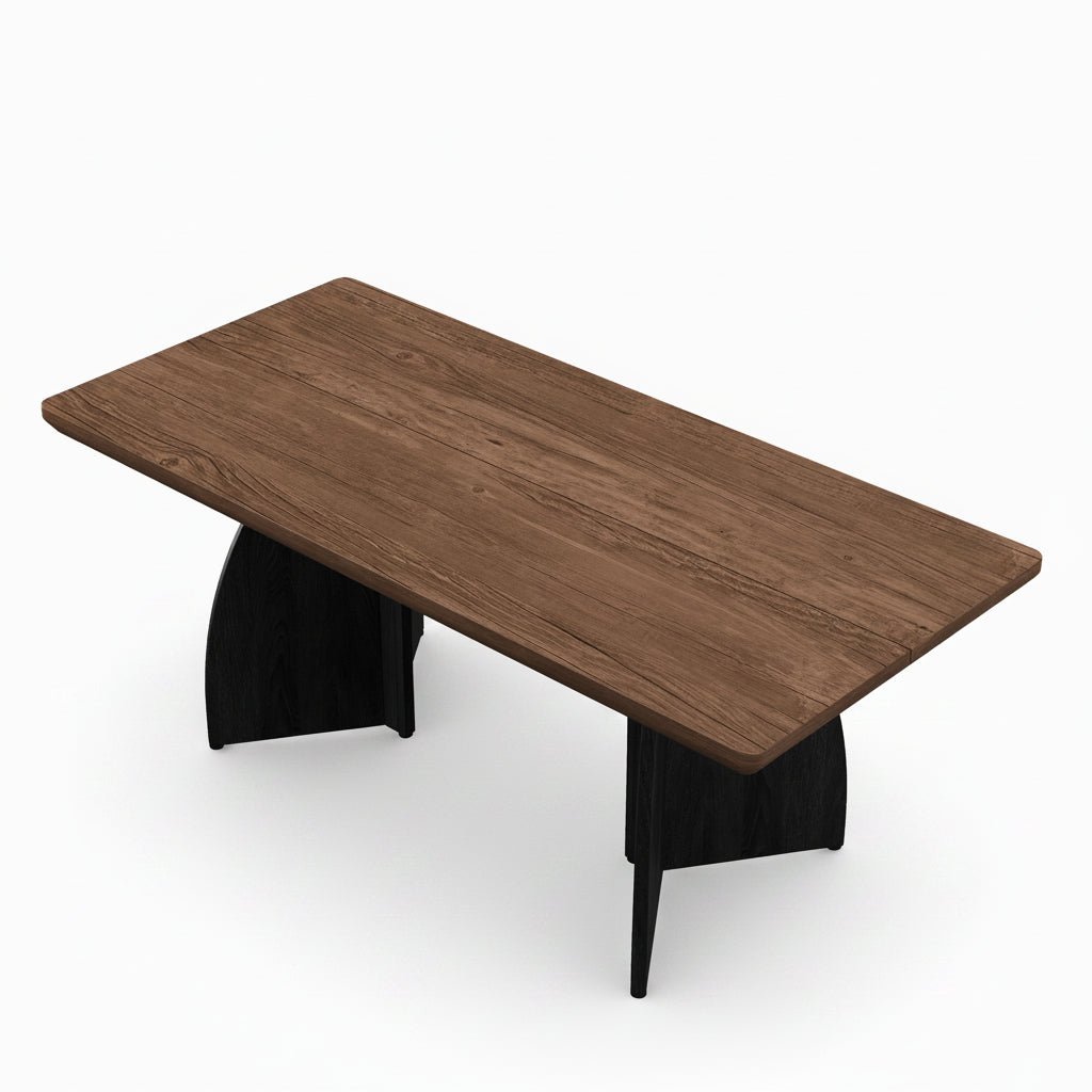 Arvo – Rectangular Walnut Dining Table 4–6 People 160*80*76cm